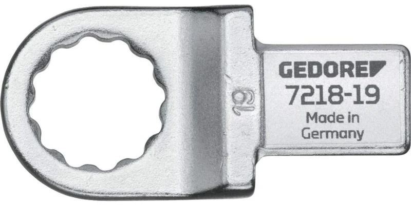 GEDORE 7212-17 Mortise Ring Spanner SE 9 x 12 x 17 mm, 1 Piece
