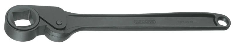 GEDORE Freewheel Ratchet 10 Inch with Square Ring 19 mm, 1 Piece, 31 KVR 10-19