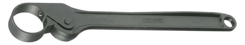 Gedore 31K20 500 mm Friction Ratchet Handle Without Ring - Black