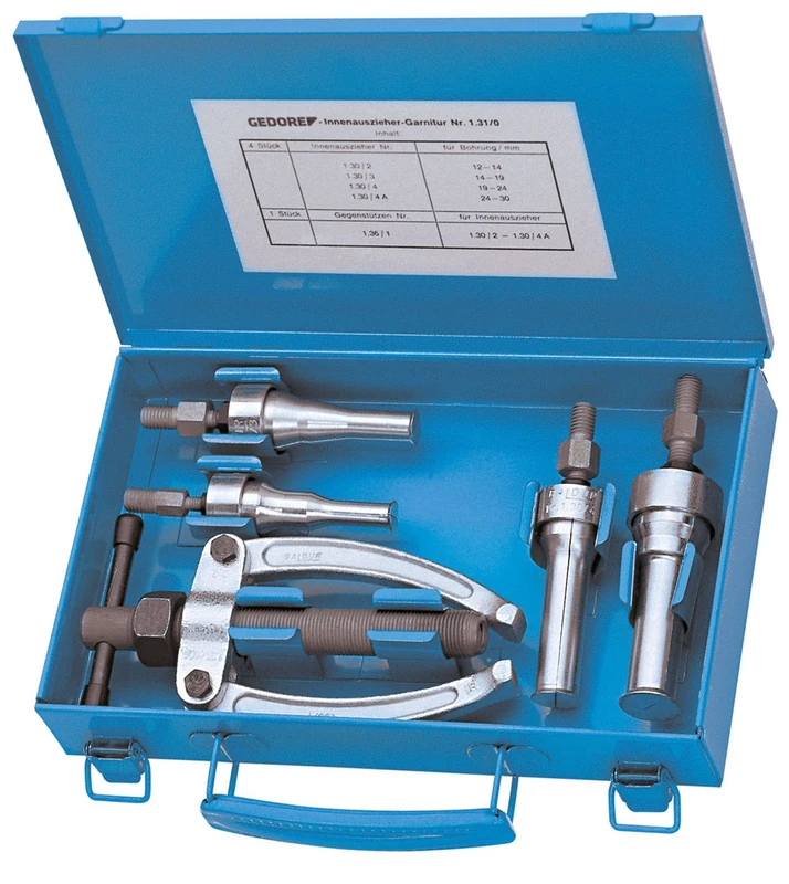 Gedore 1.31/0 Internal Extractor Set