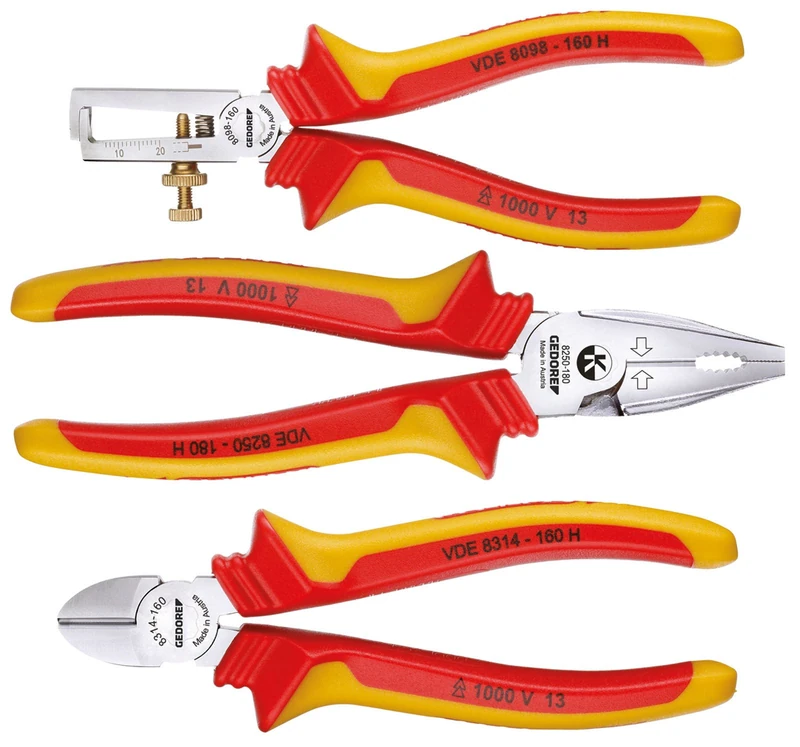 Gedore RZB2 5 VDE Pliers Set