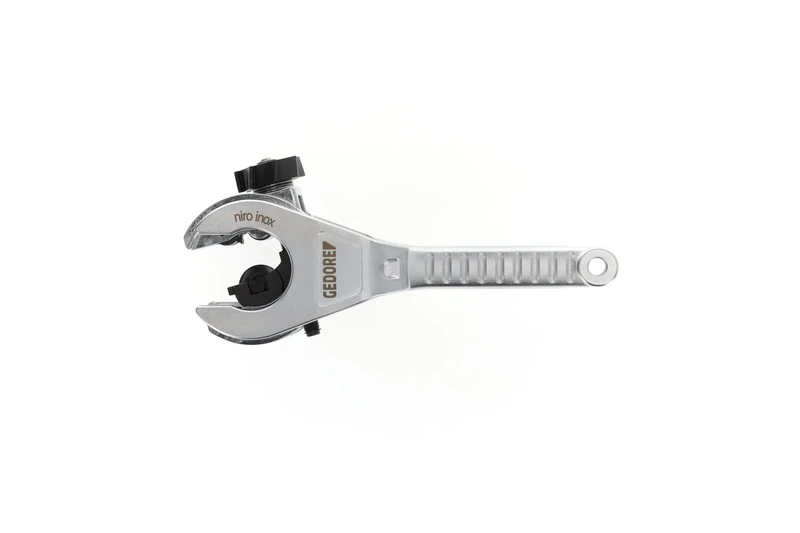 GEDORE 224011 Ratchet Pipe Cutter, 16-35 mm, Niro, High Hardness Cutting Wheels, Galvanized Die-Cast Aluminium Body, Mechanical Operation