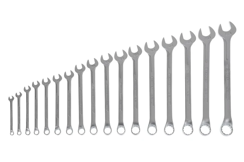 GEDORE 17-pc. Combination spanner set, AF 6-22 mm, Offset, Bi-hex, UD profile, Spanner set, 1 B-017