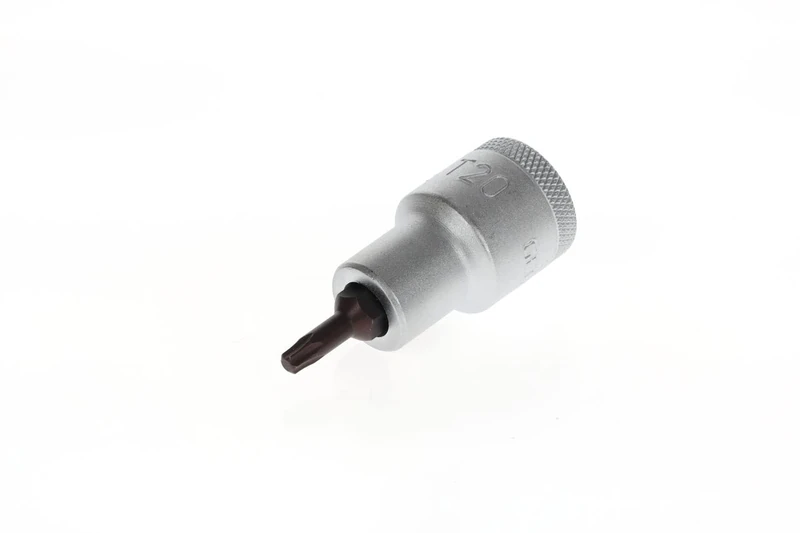 GEDORE Screwdriver bit socket Torx, Short, T20, AF 3.86 mm, 1/2" 12.5 mm, Screwdriver bit socket, Tool, ITX 19 T20