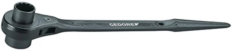 Gedore Steel Construction Ratchet 29 Double Hexagon 19 X 22 mm (1) – 1382853