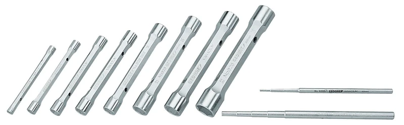 GEDORE KD 626-8 Double Socket Spanner Set 8-Piece 6-22 mm