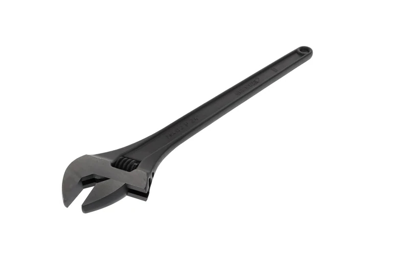 GEDORE Single Open-Ended Adjustable Spanner, AF 63 mm (2 1/2"), Swedish Pattern, Phosphated, Industrial Version, 62 P 24