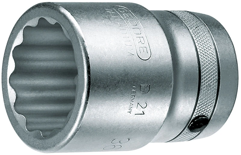 GEDORE Socket Spanner Insert 1 Inch 12-Point 1.13/16 Inch 1 Piece D 21 1.13/16AF