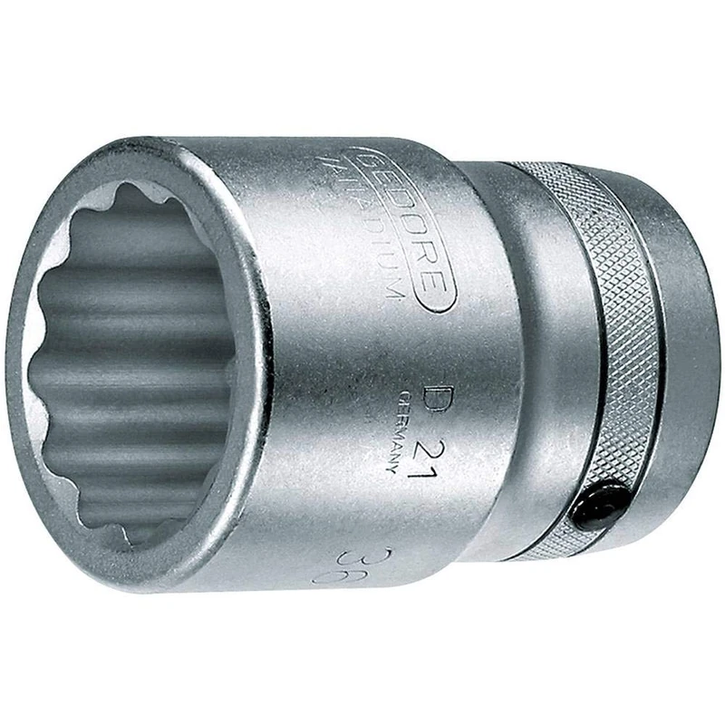 GEDORE Socket Spanner Insert 1 Inch 12-Point 2.9/16 Inch 1 Piece D 21 2.9/16AF