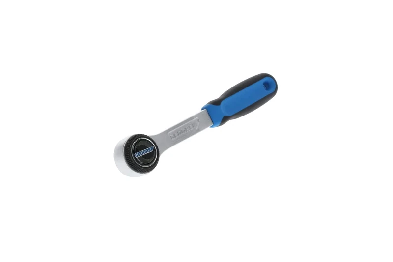GEDORE Reversible ratchet, for 1/4", 6.3 mm drive, 5° reverse angle, 129 mm length, 2C grip, 2093 U-3