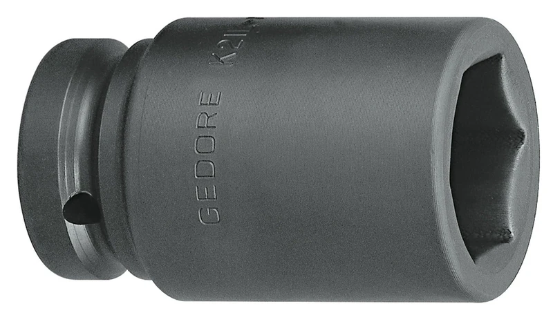 Gedore Key Hex Impact Socket 1 "Long, 27 mm – K 21 L 27