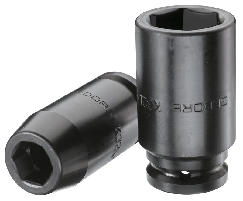 Gedore Hex Impact Socket 3/4 Inch Long, 32 mm K 32 L 32