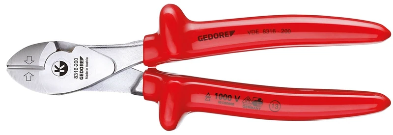 Gedore VDE Side Cutters VDE 8316 200