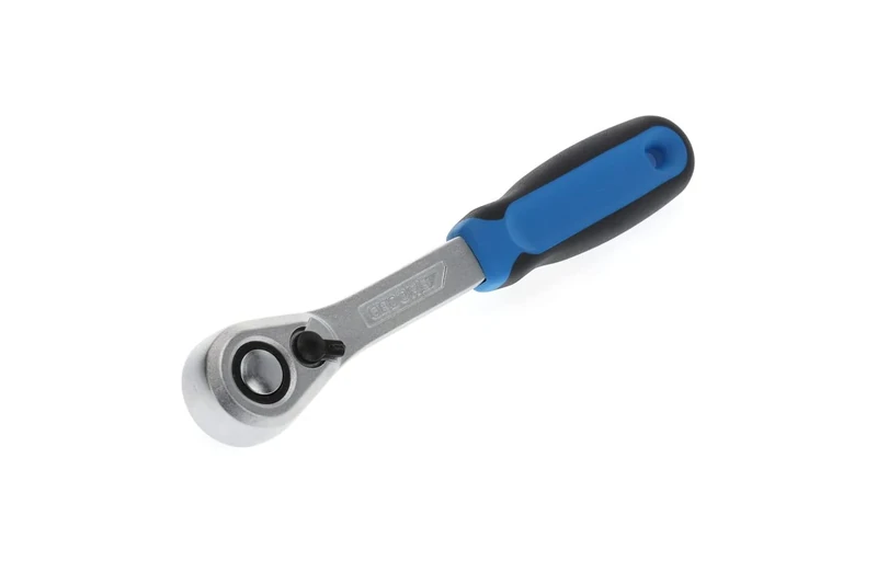 GEDORE Reversible ratchet, for 3/8", 10 mm drive, 6° reverse angle, 200 mm length, 2C grip, 3093 U-20