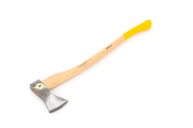 OCHSENKOPF Universal Gold forestry axe, Hickory handle, Edge protector, Polished edge 130 mm, 800 mm long, OX 20 H-1608