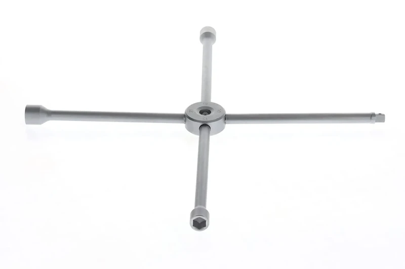 GEDORE 4-way wheel wrench, for Cars/trucks, AF 17 x 19 x 21 mm x 1/2", Wheel wrench, Car tyre change, Tool, 28 PRV