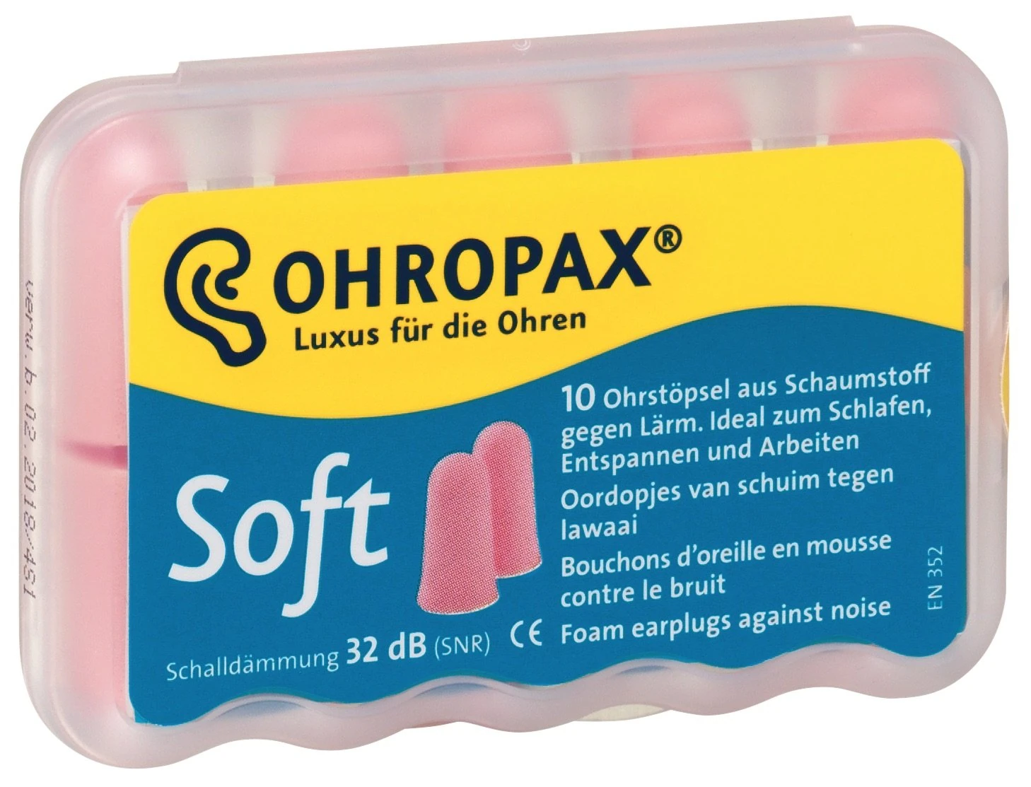Ohropax Earplugs Soft 10s
