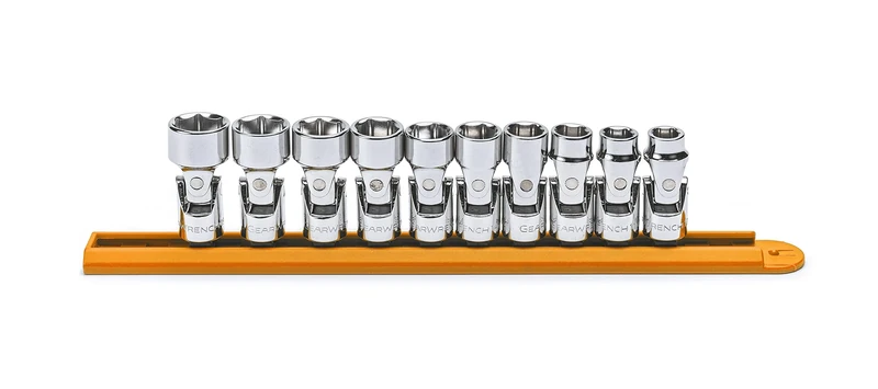 GEARWRENCH 10 Pc. 3/8" Drive 6 Point Flex Metric Socket Set - 80565