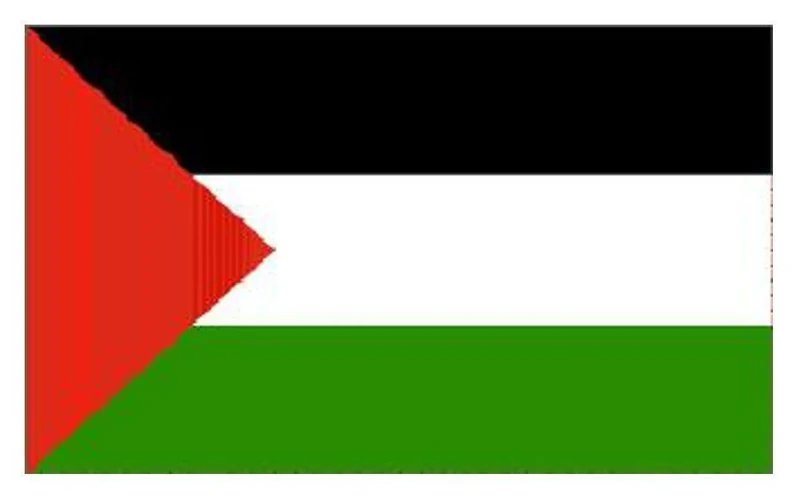 5FT X 3FT PALESTINE NATIONAL FLAG