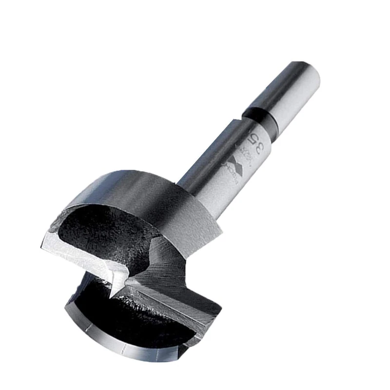 Fisch 31005000 D7483G Forstner Bit, 0 V, Silver, 50 x 60/90 mm, Shank Diameter 10 x 30 mm