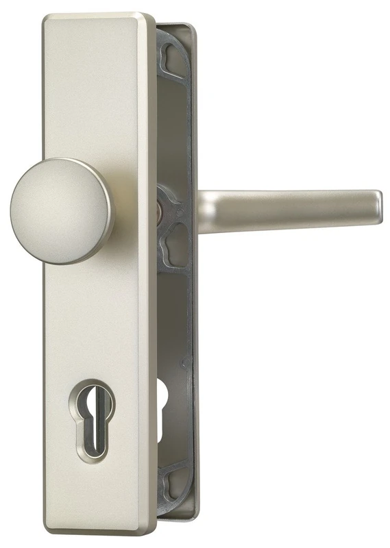 ABUS Door Protection Fitting HLS214 F2 Nickel Silver (Packaging May Vary) 83068 Replacement Fitting