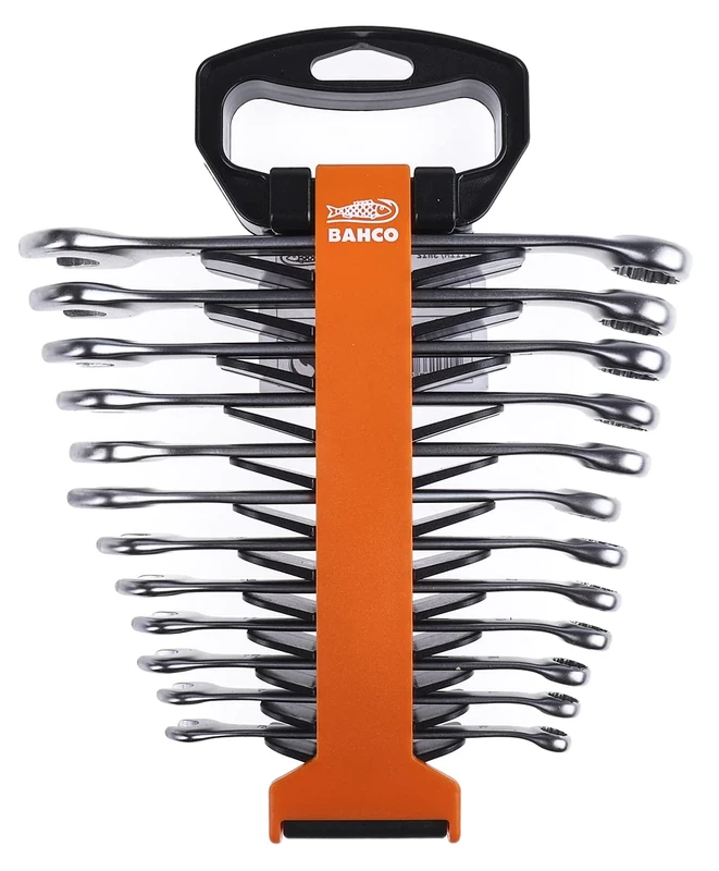 Bahco 111MSET12 Combination Spanner Metric with Chrome Polish (Set of 12)