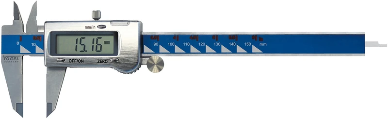 VOGEL 202040.3 - Digital electronic gauge DIN 862 - Capacity 150 mm - Resolution. 0.01 mm - Repetic. 0.01 mm