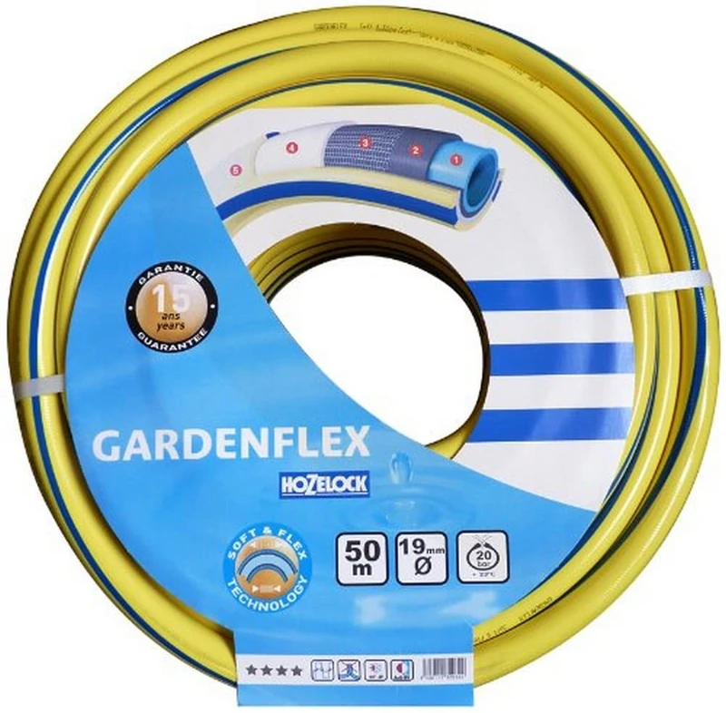 Hozelock 132871 Garde Flex Pipe Yellow/Blue