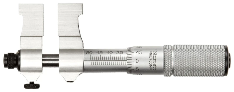 Starrett 700MB Vernier Inside Micrometre, Calliper Type, 25-50mm Range, 0.01mm Graduation, +/-0.005 mm Accuracy