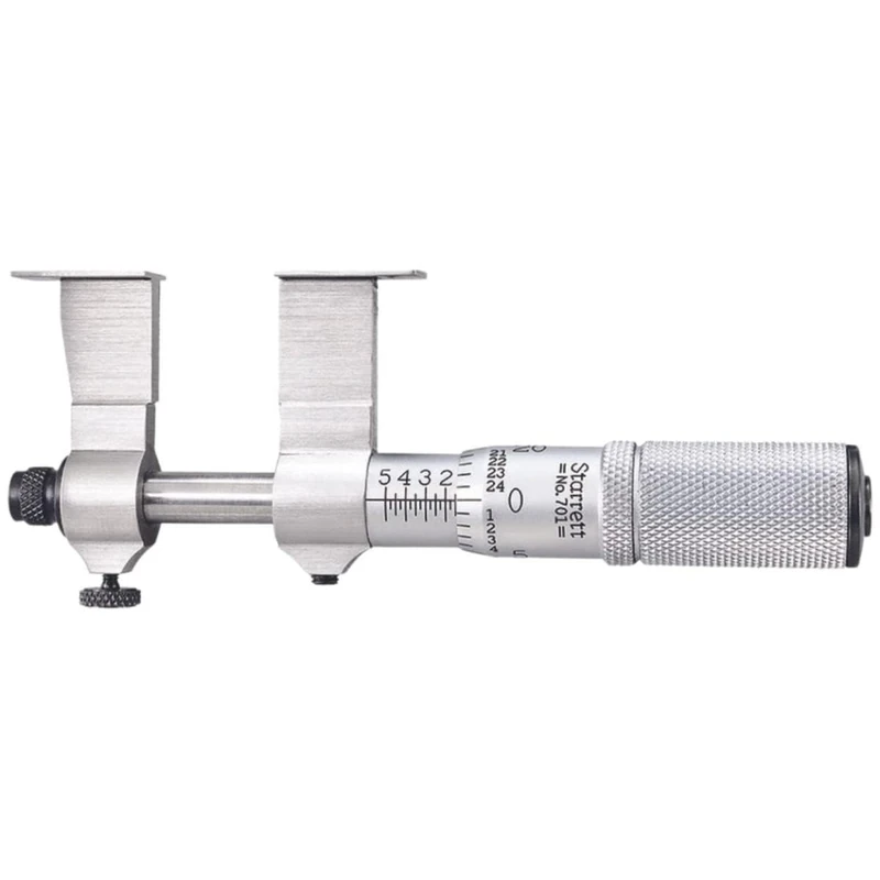 Starrett 701B Internal Groove Vernier Inside Micrometre, 1.5-2.5" Range, 0.001" Graduation, +/-0.0002" Accuracy