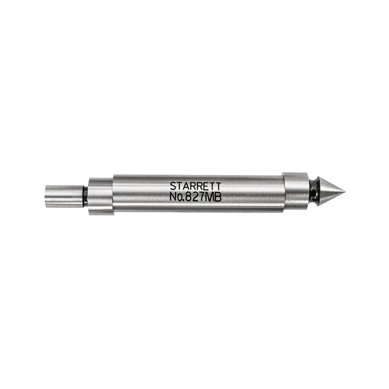 Starrett 827MB Edge Finders, Double End, With Pointed Contact, 10mm Body Diameter, 6mm Contact Diameter - Image 1