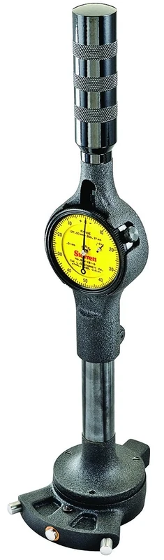 Starrett 84MZ-181-6J Dial Bore Gauge, 127-206.37 mm Range, 0.01 mm Graduation