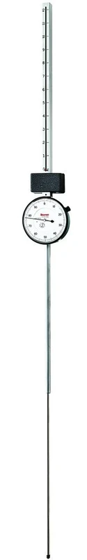 Starrett 656-12041J Dial Indicator, 12.000-Inch Measuring Range, .001-Inch Graduation, 0-100 Dial Reading, AGD Group 4, Jewelled Bearings, Lug-On-Center Back