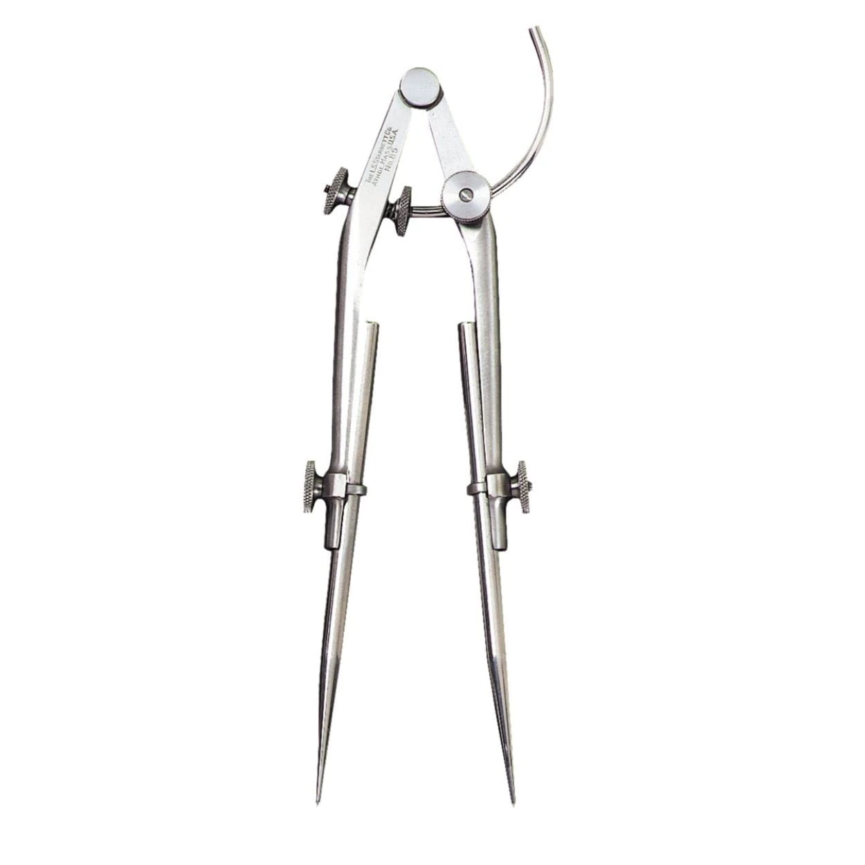 Starrett 85B Carpenters And Sheet Metal Workers Extension Divider With Calliper Leg, 9" Size