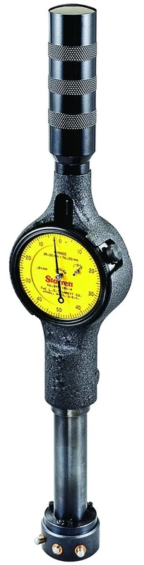 Starrett 84MZ-161-6J Dial Bore Gauge, 127-206.37 mm Range, 0.002 mm Graduation