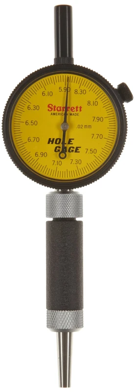 Starrett 690M-4Z Hole Gauge Dial Bore Gauge, 5.85-8.35mm Range, 0.02mm Graduation
