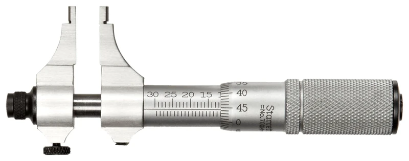 Starrett 700MA Vernier Inside Micrometre, Calliper Type, 5-30mm Range, 0.01mm Graduation, +/-0.005 mm Accuracy