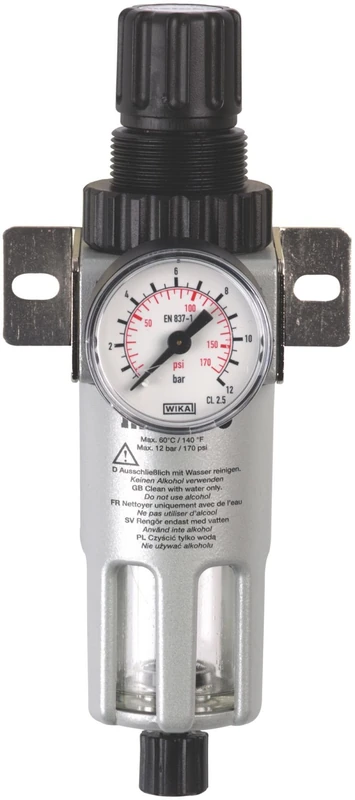 Metabo 0901063893 Fr-300 M Manometer 0 Filter Regulator, 0 V, Green, 1-Inch
