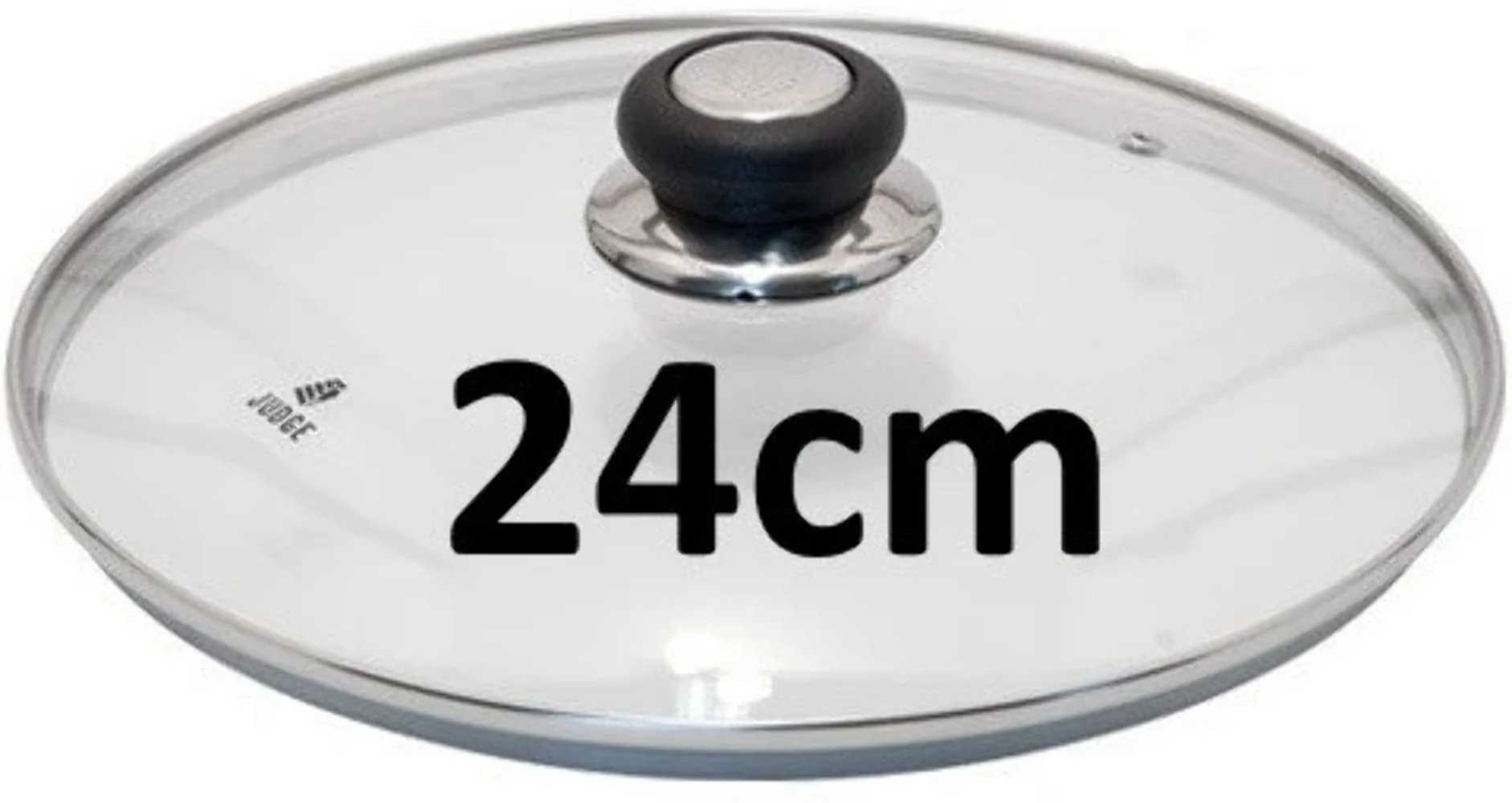 Judge Vista Spare Saucepan Lid, Replacement Glass Lid for most 24cm Pans, Oven Safe, Dishwasher Safe