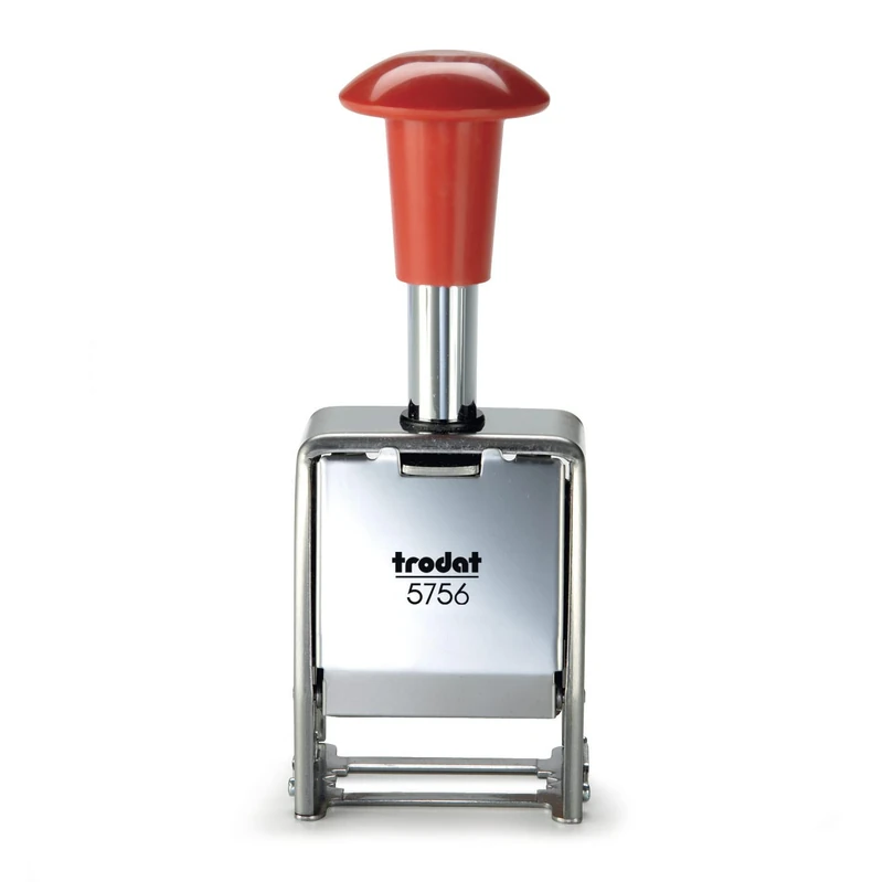 Trodat Self Inking Metal Automatic Numberer Stamp,Small