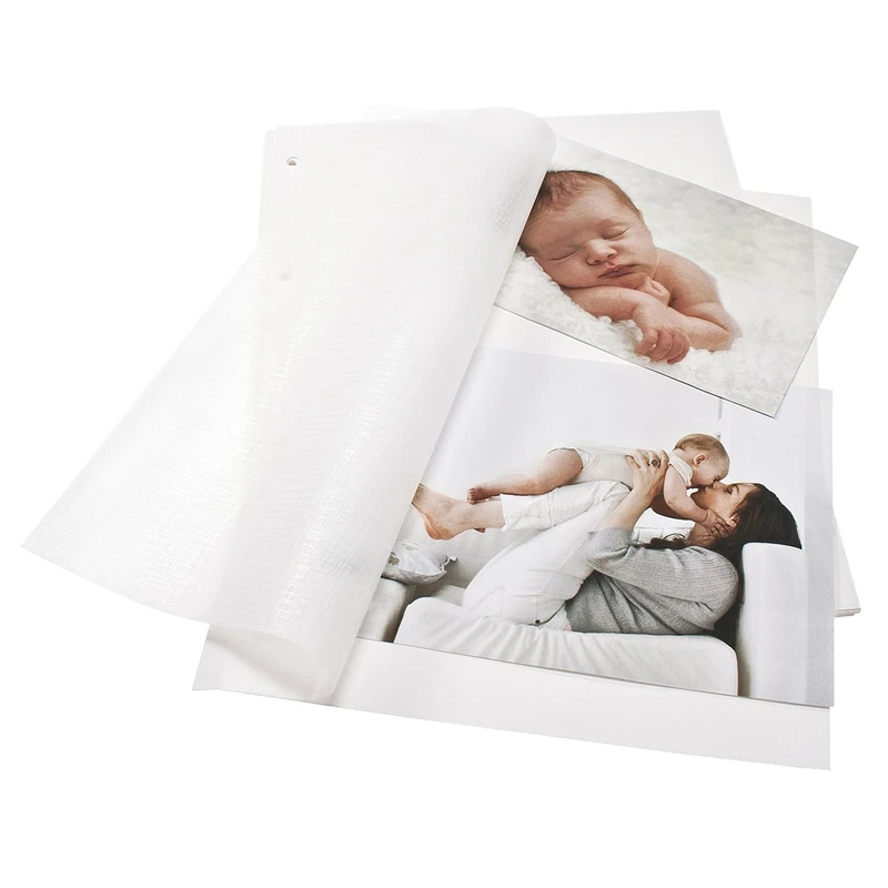 Goldbuch Bella Vista Photo Card Refills - White DIN A4 20 Sheets