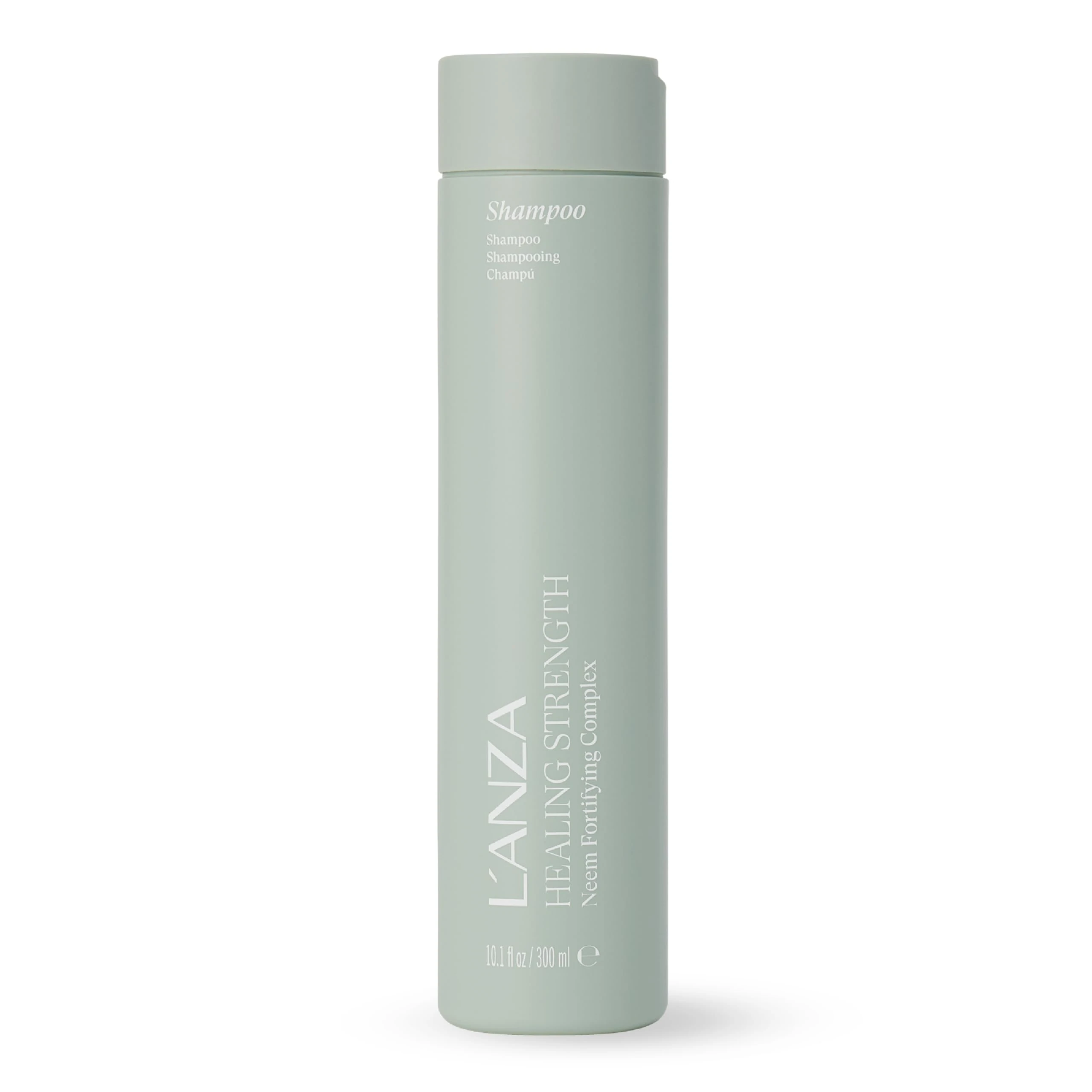 L’ANZA Healing Strength White Tea Shampoo - Strengthens, Protects, and Restores Weak, Fragile, and Aged Hair, Rich with Keratin Protein, Healing Oils, and Vitamin C (300ml)