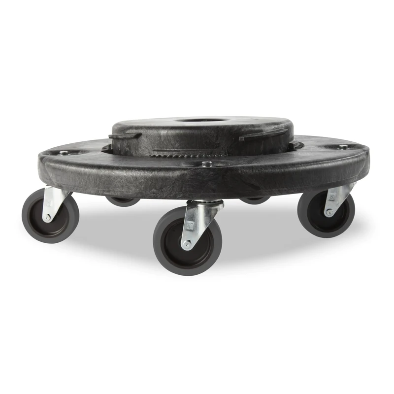 Rubbermaid Commerical Products Brute Quiet Dolly Black FG264043BLA