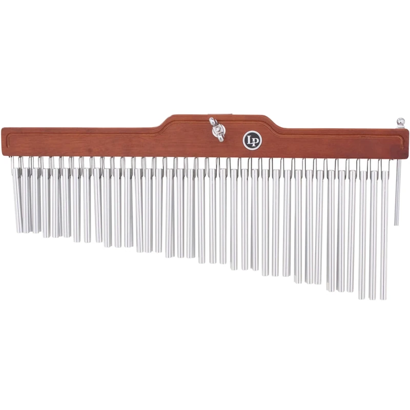 LP Latin Percussion Chimes Whole Tone doppelreihig 72 Klangstäbe, 3/8" Durchmesser, Aluminiumlegierung, Stimmung nach Intervallstruktur der Ganztonskala, Kevlarschnur, LP625, Glockenspiel,