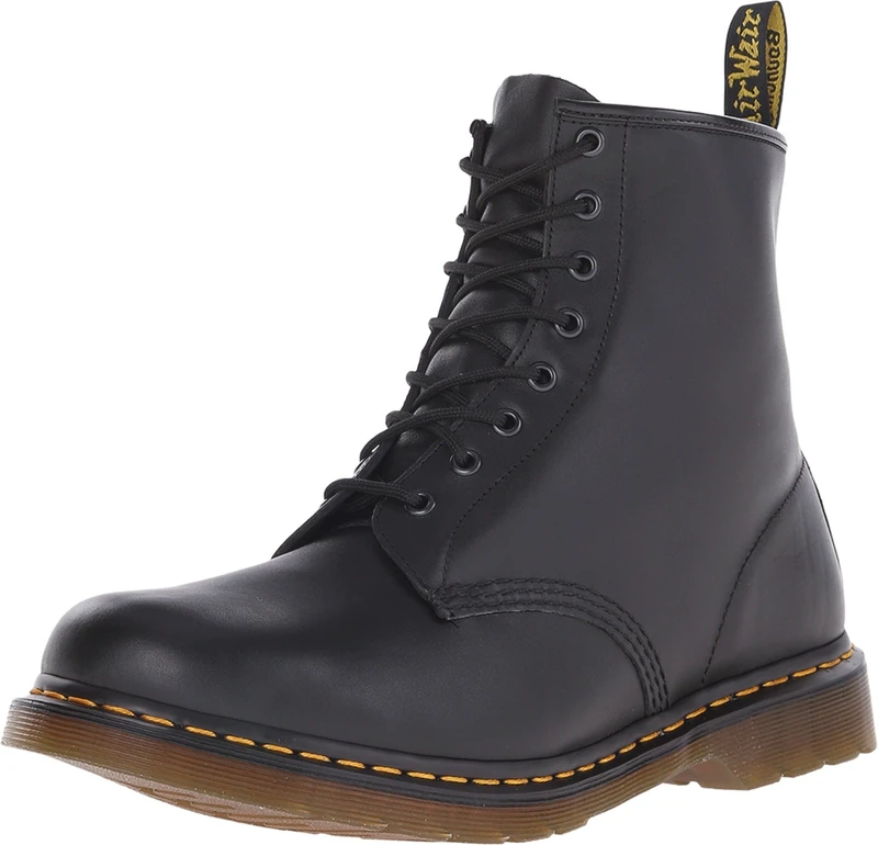 Dr. Martens Womens 8 Eye Boots, Black, 10 UK