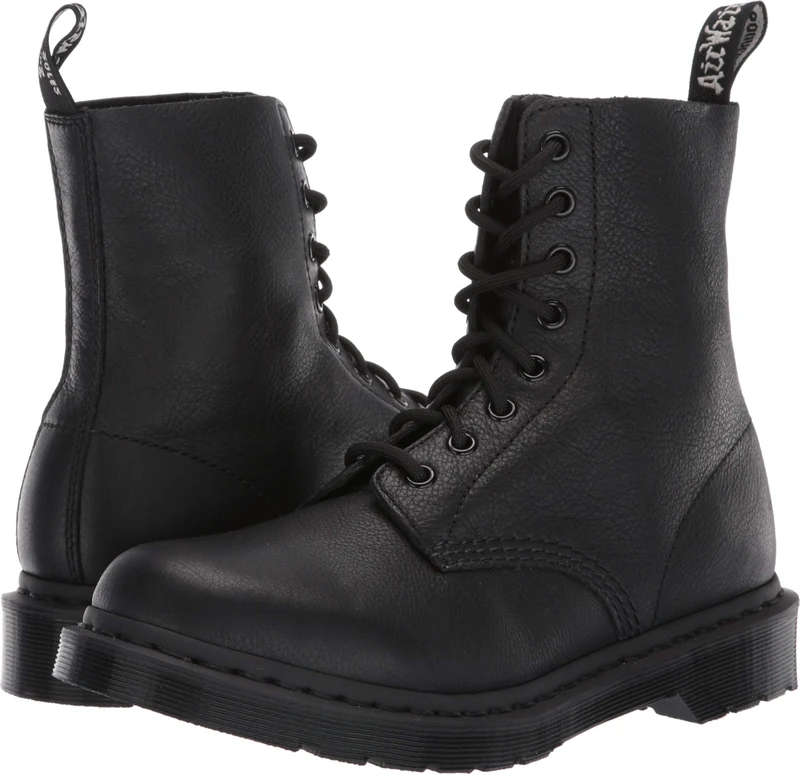 Dr. Martens Unisex 8 Eye Boots, Black, 6 UK