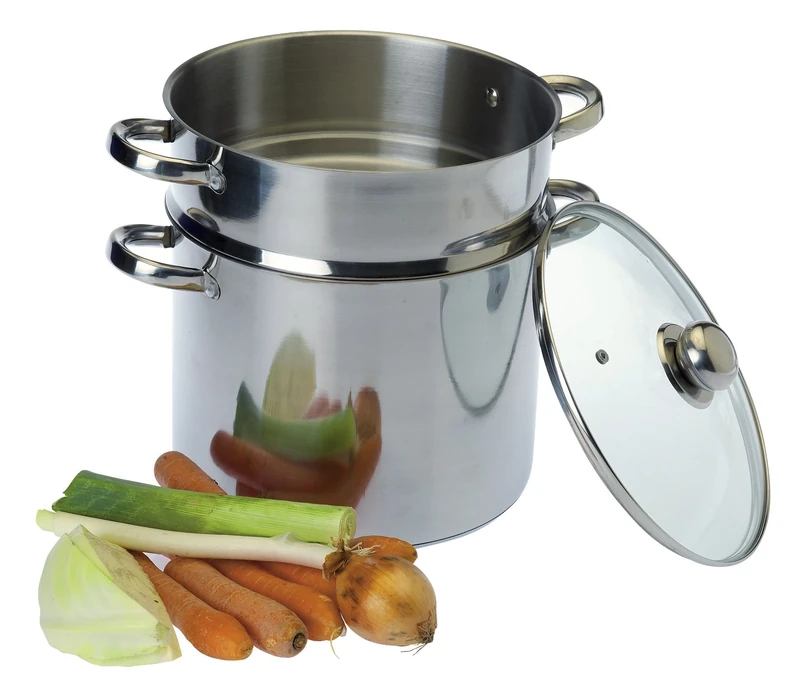 Baumalu 342646 Couscous Maker 11 L 26 cm Stainless Steel Silver