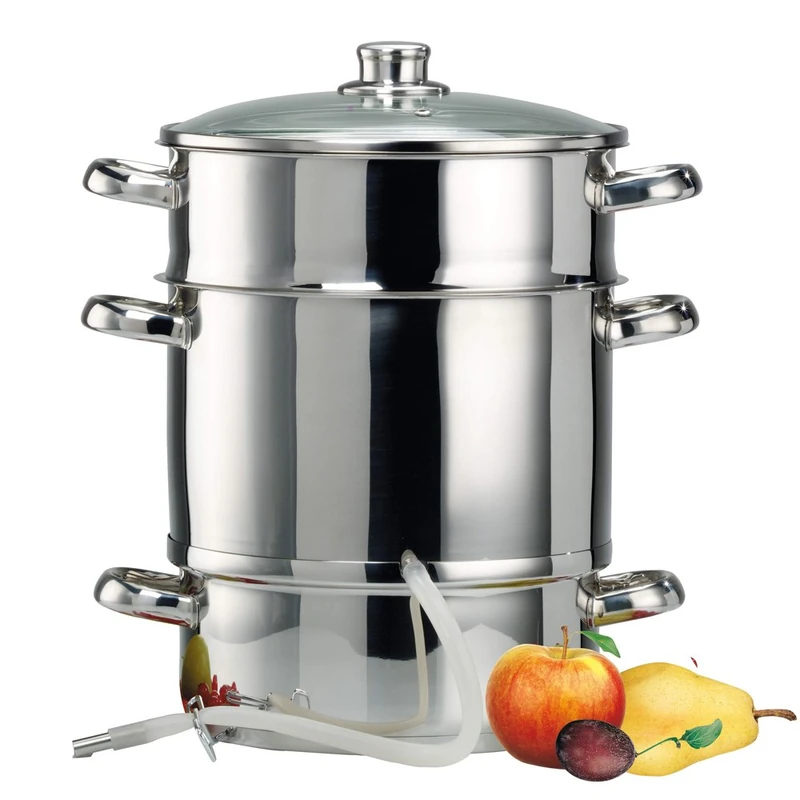 Baumalu 99155 Stainless Steel Juice Extractor 26 CM, Grey