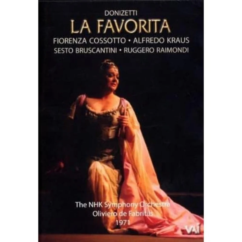 La Favorita: Nhk Symphony Orchestra (Fabritiis) DVD NTSC - Image 1