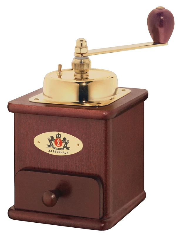 Zassenhaus Brasilia Mahogany Coffee Mill/Grinder, Mahogany
